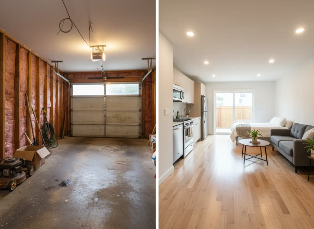 Garage ADU Conversion